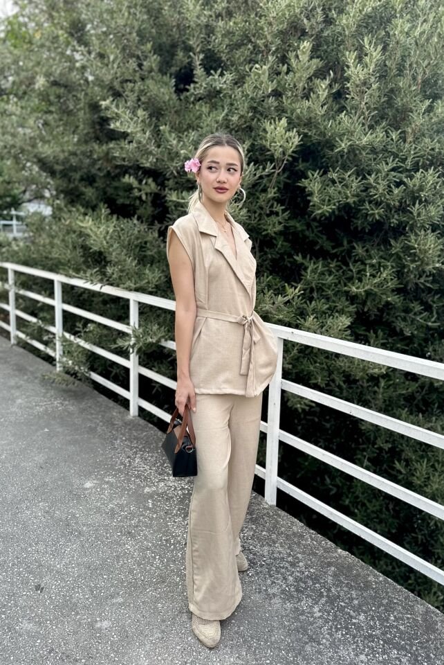 Taş Keten Alt Üst Takım