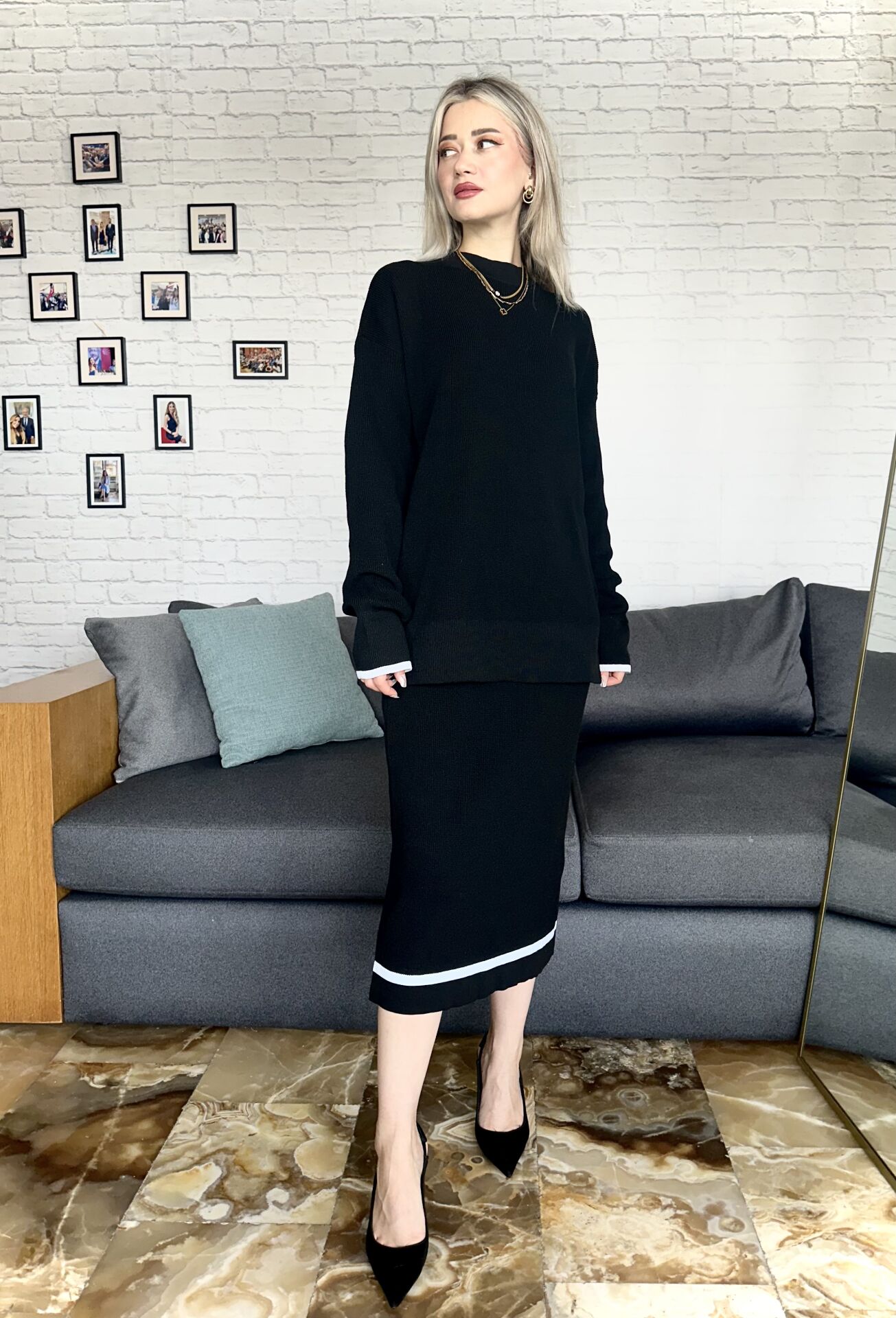 Triko Etek Kazak Takım